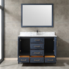 48 inch blue free standing Bathroom Vanity