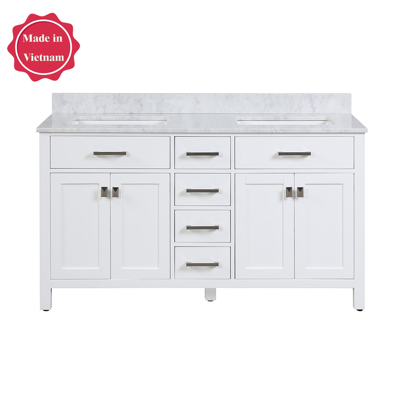 60 inch small floor mounted Bathroom Vanity