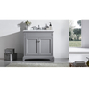 antique gray free standing Bathroom Vanity