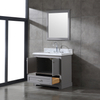 36 inch grey single sink free standing Bathroom Vanity