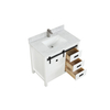 36inch white antique floor mounted Bathroom Vanity