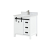 30 inch white vintage free standing Bathroom Vanity
