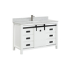 48 inch white vintage Bathroom Vanity for floor