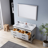 48 inch traditional grey wood Bathroom Vanity