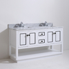 72 inch white floor mounted Bathroom Vanity