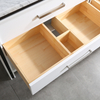 72 inch corner white Bathroom Vanity