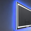Anti-fog 24inch wall mounted LED mirror for bathroom