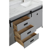 antique 72 inch grey Bathroom Vanity