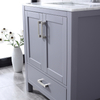 small 30 inch gray Bathroom Vanity