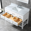 small 48 inch white Bathroom Vanity