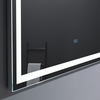 Rectangular UR certificated wall mounted bathroom LED mirror