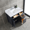 36 inch blue floor mounted Bathroom Vanity
