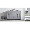 gray floor mounted Bathroom Vanity