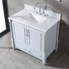 modern gray floor mounted Bathroom Vanity