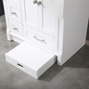 36 inch antique white Bathroom Vanity for corner