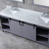 84 inch vintage grey Bathroom Vanity