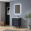24 inch blue small floor mounted Bathroom Vanity