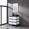30 inch white vintage floor mounted Bathroom Vanity