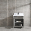 30 inch gray free standing Bathroom Vanity