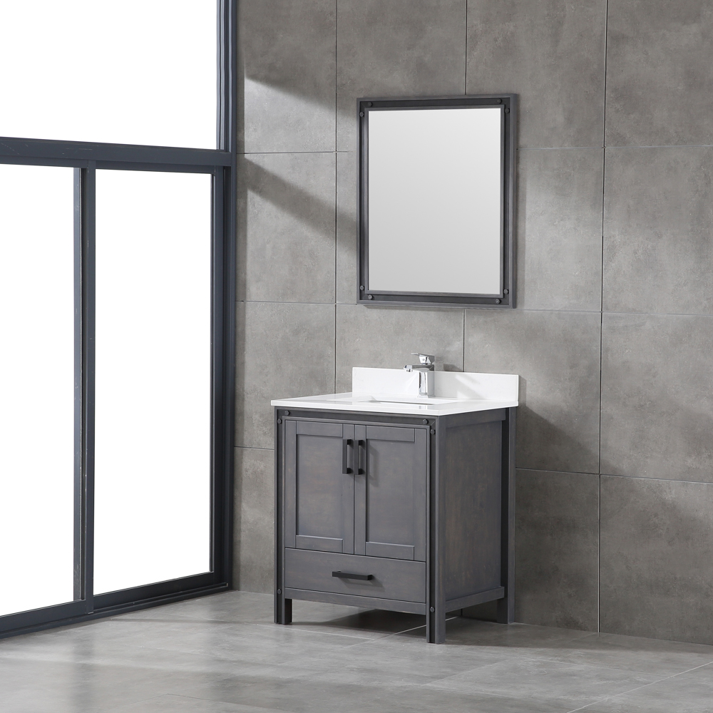 30 inch gray free standing Bathroom Vanity