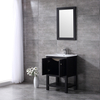 24 inch espresso corner Bathroom Vanity