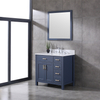 36 inch blue countertop Bathroom Vanity