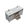 antique 72 inch grey Bathroom Vanity
