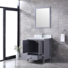 small 30 inch gray Bathroom Vanity