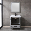 30 inch modern gray Bathroom Vanity