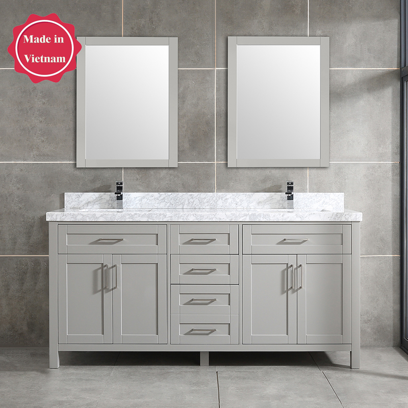 72 inch antique corner Bathroom Vanity