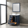 antique blue floor mounted Bathroom Vanity