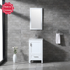 20 inch white small Bathroom Vanity for floor