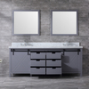 84 inch vintage grey Bathroom Vanity